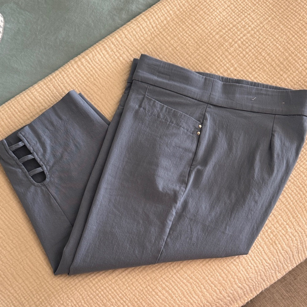 Like new Cornflower blue capris by Christopher and Banks